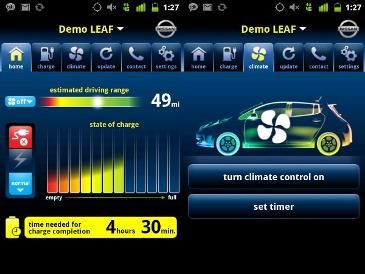 Nissan LEAF Gandeng Android dan Blackberry untuk Ngecek Baterai Mobil Jarak Jauh