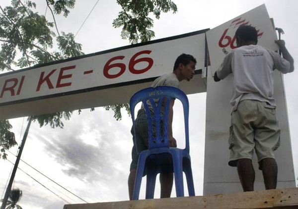 Warga Morotai Rayakan HUT ke-66 RI