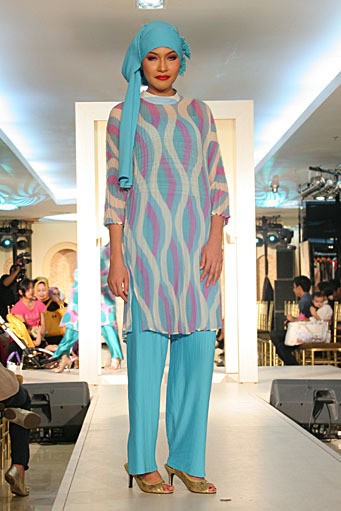 Defrico Audy Festive & Celebration. Wajah Mode in Ramadhan 2012 at Plaza Blok M. Jakarta. [Photo by Mohammad Abduh/Wolipop]