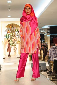 Defrico Audy Festive & Celebration. Wajah Mode in Ramadhan 2012 at Plaza Blok M. Jakarta. [Photo by Mohammad Abduh/Wolipop]