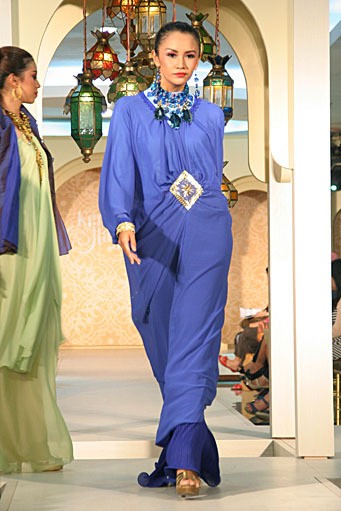 Ian Adrian Festive & Celebration. Wajah Mode in Ramadhan 2012 at Plaza Blok M. Jakarta. [Foto: Mohammad Abduh/Wolipop]