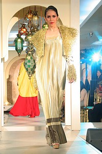 Ian Adrian Festive & Celebration. Wajah Mode in Ramadhan 2012 at Plaza Blok M. Jakarta. [Foto: Mohammad Abduh/Wolipop]