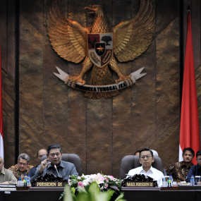 SBY Kumpulkan Menteri Bidang Keamanan, Tak Bahas Nazaruddin