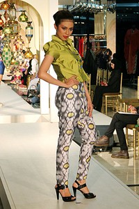 Liza Reza Festive & Celebration.  Wajah Mode in Ramadan 2012 at Plaza Blok M. Jakarta. [Photo by Mohammad Abduh/Wolipop]