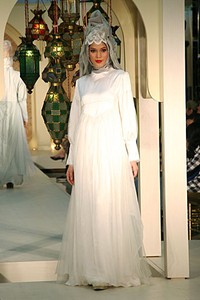 Nunik Mawardi Festive & Celebration. Wajah Mode in Ramadan 2012 at Plaza Blok M. Jakarta. [Photo by Mohammad Abduh/Wolipop]