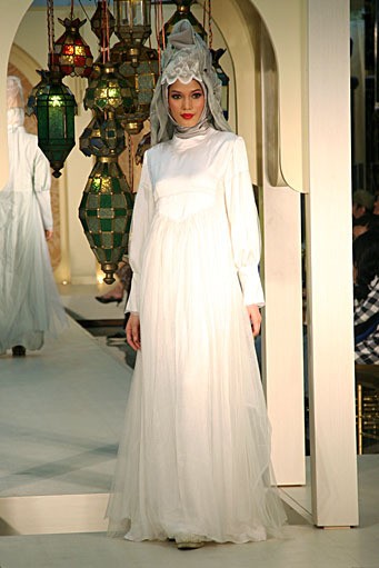 Nunik Mawardi Festive & Celebration. Wajah Mode in Ramadan 2012 at Plaza Blok M. Jakarta. [Photo by Mohammad Abduh/Wolipop]