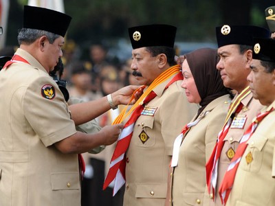 SBY Hadiri HUT Pramuka