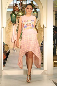 Kristy Festive & Celebration. Wajah Mode in Ramadan 2012 at Plaza Blok M. Jakarta. [Photo by Mohammad Abduh/Wolipop]