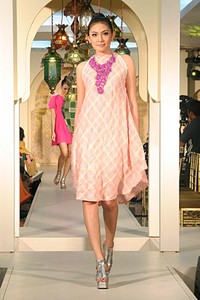 Kristy Festive & Celebration. Wajah Mode in Ramadan 2012 at Plaza Blok M. Jakarta. [Photo by Mohammad Abduh/Wolipop]