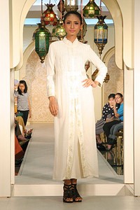 Michael Festive & Celebration. Wajah Mode in Ramadan 2012 at Plaza Blok M. Jakarta. [Photo by Mohammad Abduh/Wolipop]