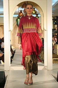 Manik Puspito Festive & Celebration. Wajah Mode in Ramadan 2012 at Plaza Blok M. Jakarta. [Photo by Mohammad Abduh/Wolipop]