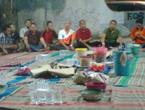 Refleksi HUT ke 66 RI, Jalan-jalan Ditutup