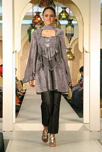 Dandy Hidayat Festive & Celebration. Wajah Mode in Ramadan 2012 at Plaza Blok M. Jakarta. [Photo by Mohammad Abduh/Wolipop]