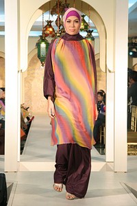 Mia Ridwan Festive & Celebration. Wajah Mode in Ramadan 2012 at Plaza Bolk M. Jakarta. [Photo by Mohammad Abduh/Wolipop]