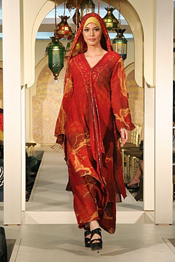 Afif Syakur Festive & Celebration. Wajah Mode in Ramadan 2012 at Plaza Blok M. Jakarta. [Foto: Mohammad Abduh/Wolipop]