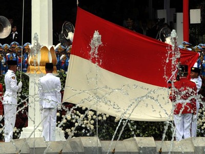 Upacara HUT RI di Istana