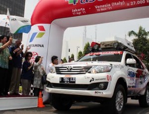 17 Anak Bangsa Napak Tilas Rute Marco Polo Sejauh 27.000 Km