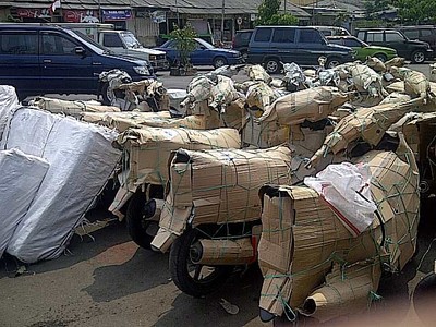 Pengiriman Motor untuk Mudik Melonjak