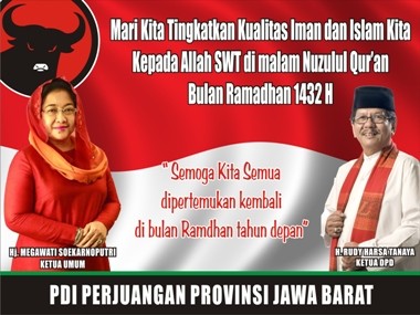 Sore Ini, PDIP Jabar Gelar Buka Bersama