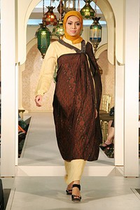 Amin Hendra Wijaya Festive & Celebration. Wajah Mode in Ramadan 2012. Plaza Blok M. Jakarta. [Photo by Mohammad Abduh/Wolipop]