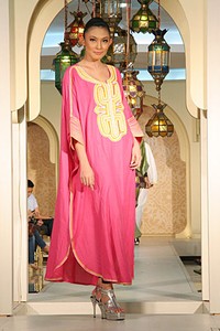 Musa Widyatmodjo Festive & Celebration. Wajah Mode in Ramadhan 2012  at Plaza Blok M. Jakarta. [Foto: Mohammad Abduh/Wolipop]