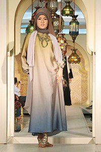 Najua Yanti Festive & Celebration. Wajah Mode in Ramadan 2012 at Plaza Blok M. Jakarta. [Foto: Mohammad Abduh/Wolipop]