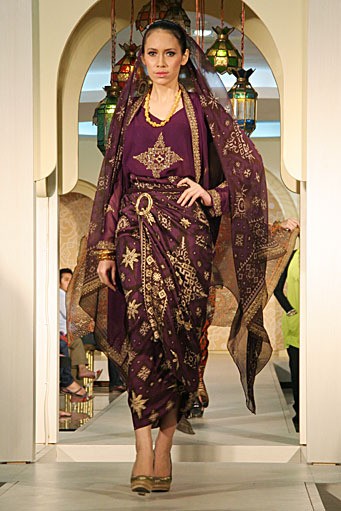 Ghea Panggabean Festive & Celebration Wajah Mode in Ramadan 2012. Blok M Square. Jakarta. [Foto: Mohammad Abduh/Wolipop]