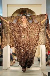 Ghea Panggabean Festive & Celebration Wajah Mode in Ramadan 2012. Blok M Square. Jakarta. [Foto: Mohammad Abduh/Wolipop]