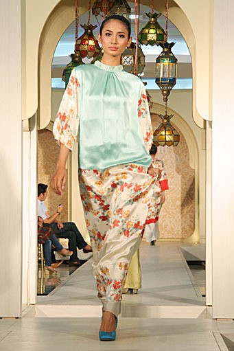 Siti Haida Festive & Celebration. Wajah Mode in Ramadan 2012 at Plaza Blok M. Jakarta. [Photo by Mohammad Abduh/Wolipop]
