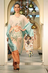 Siti Haida Festive & Celebration. Wajah Mode in Ramadan 2012 at Plaza Blok M. Jakarta. [Photo by Mohammad Abduh/Wolipop]