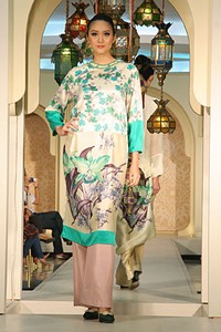 Siti Haida Festive & Celebration. Wajah Mode in Ramadan 2012 at Plaza Blok M. Jakarta. [Photo by Mohammad Abduh/Wolipop]