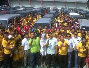 Daihatsu Lepas Rombongan Penyu-ka Mudik