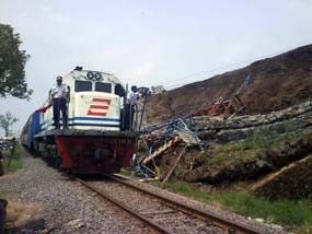 Jalur Kereta di Porong Dapat Perhatian Khusus Selama Arus Mudik