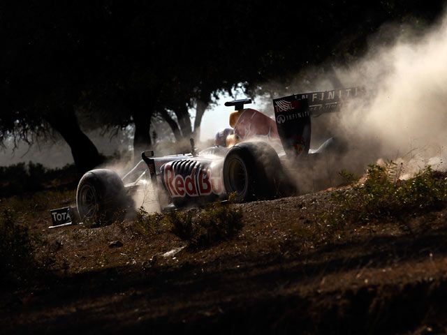 Uji Coba Rute Red Bull F1 Texas 