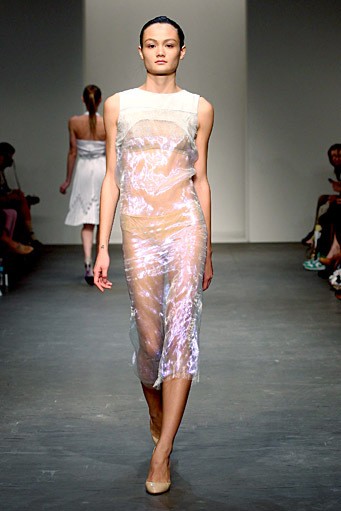 Christopher Esber, Spring/Summer 2012. Australian Fashion Week 2012. [Photo by Mark Nolan/Getty Images]