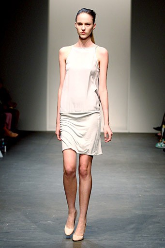 Christopher Esber, Spring/Summer 2012. Australian Fashion Week 2012. [Photo by Mark Nolan/Getty Images]