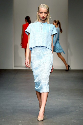 Christopher Esber, Spring/Summer 2012. Australian Fashion Week 2012. [Photo by Mark Nolan/Getty Images]