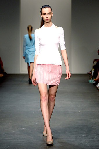 Christopher Esber, Spring/Summer 2012. Australian Fashion Week 2012. [Photo by Mark Nolan/Getty Images]