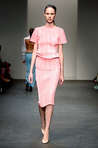 Christopher Esber, Spring/Summer 2012. Australian Fashion Week 2012. [Photo by Mark Nolan/Getty Images]