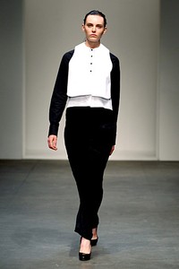 Christopher Esber, Spring/Summer 2012. Australian Fashion Week 2012. [Photo by Mark Nolan/Getty Images]