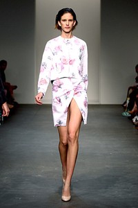 Christopher Esber, Spring/Summer 2012. Australian Fashion Week 2012. [Photo by Mark Nolan/Getty Images]