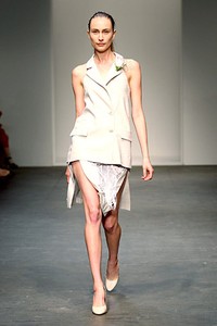 Christopher Esber, Spring/Summer 2012. Australian Fashion Week 2012. [Photo by Mark Nolan/Getty Images]