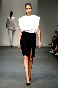 Christopher Esber, Spring/Summer 2012. Australian Fashion Week 2012. [Photo by Mark Nolan/Getty Images]