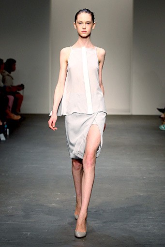 Christopher Esber, Spring/Summer 2012. Australian Fashion Week 2012. [Photo by Mark Nolan/Getty Images]