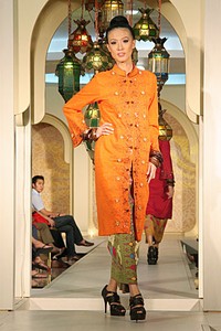 Ari Seputra Festive & Celebration. Wajah Mode in Ramadan 2012 at Plaza Blok M. Jakarta. [Foto: Mohammad Abduh/Wolipop]