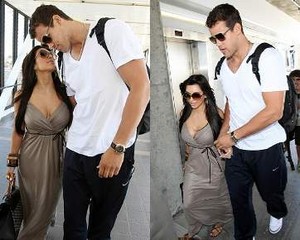 Kim Kardashian Bulan Madu Singkat di Tempat Rahasia