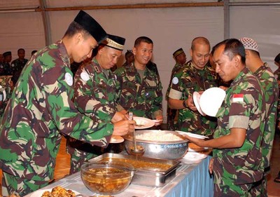 Indobatt Gelar Buka Bersama di Libanon