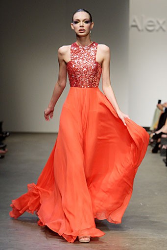 Alex Perry, Spring/Summer 2012. Australian Fashion Week 2012. [Photo by Lisa Maree Williams/Getty Images]