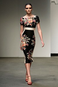Alex Perry, Spring/Summer 2012. Australian Fashion Week 2012. [Photo by Lisa Maree Williams/Getty Images]