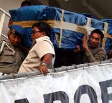 Muntah Darah, Pemudik Tewas di Atas KM Labobar